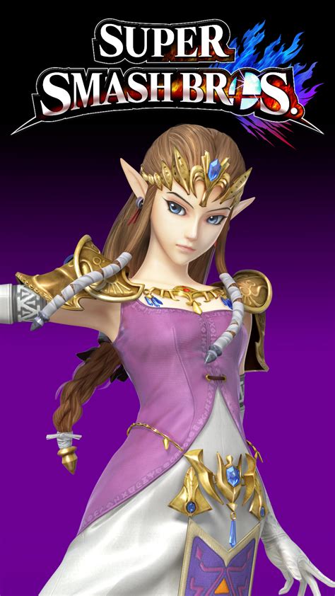 Smash 4 Wallpaper Phone Zelda By Thewolfgalaxy On Deviantart