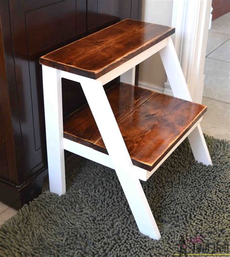 11 Free Step Stool Plans For An Easy Diy Project