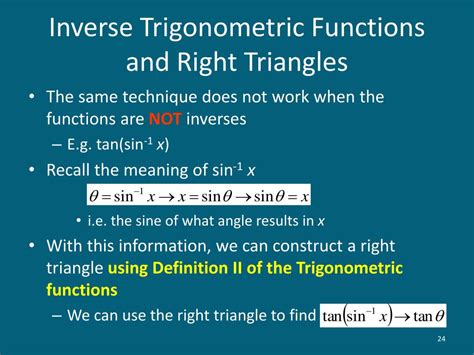 Ppt Inverse Trigonometric Functions Powerpoint Presentation Free
