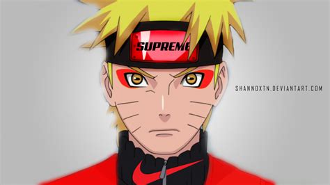 Hypebeast Naruto Supreme Wallpaper Hd Bakaninime