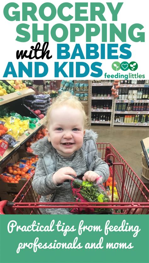 Grocery Shopping With Babies And Kids Feeding Littles