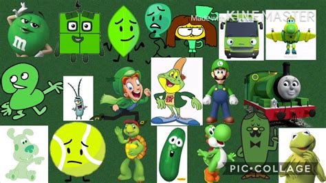 Which One Of These Green Characters Are Better Youtube