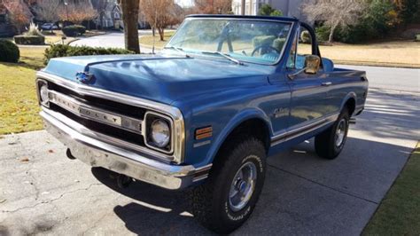 1970 Chevy Blazer Cst 4x4 Classic Chevrolet Blazer 1970 For Sale