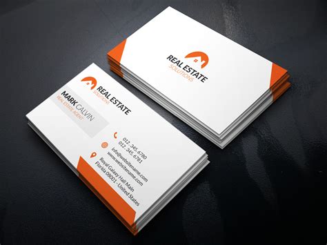 Real Estate Business Cards Ideas Top 10 Creative Real Estate Business