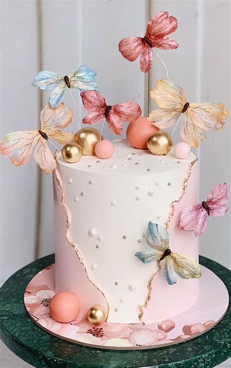 Butterfly Birthday Cake Designs Shanta Nelms