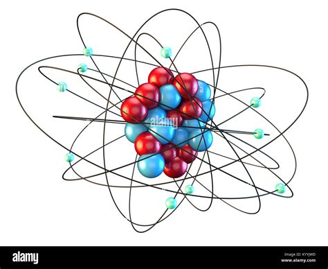 Neon Atomic Structure Stock Photos & Neon Atomic Structure Stock Images