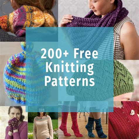 200 Free Knitting Patterns Youll Love Knitting Interweave