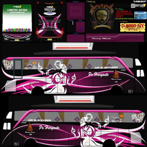 87 Livery Bussid Hd Shd Jernih Koleksi Pilihan Part 2 Rainaid