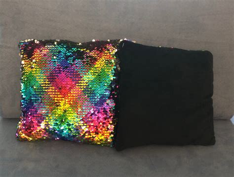 Personalized Flip Sequin Pillow Etsy