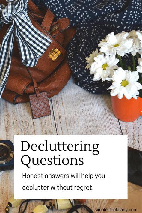 24 Powerful Decluttering Questions To Ask Yourself