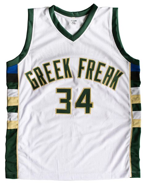 Get your giannis antetokounmpo greece jersey today and save 25% off + free shipping on all orders. Giannis Antetokounmpo Signed Milwaukee Bucks "Greek Freak ...