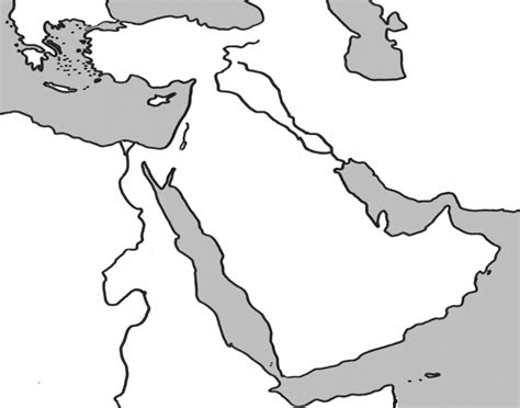 Middle East Physical Map Quiz Lasa