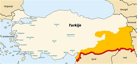 Turkije landkaart | afdrukbare plattegronden van turkije. Reisadvies Turkije - Actueel reisadvies en overzichtskaart