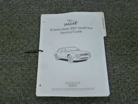 2001 Jaguar XJ8 Electrical Wiring Circuit Diagrams Manual ...