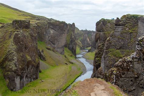 Fjaðrárgljúfur Canyon — Facing New Horizons
