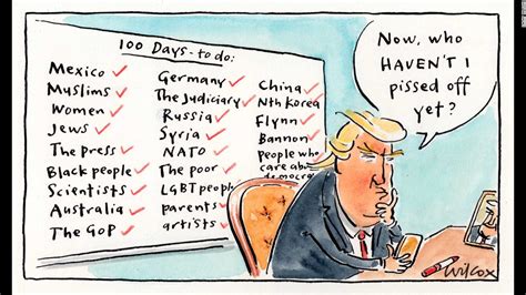 Trump At Days Cartoon Views From Around The World