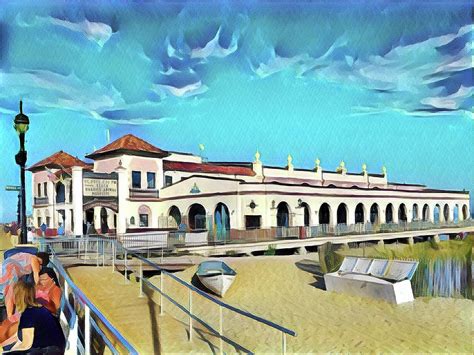 Ocean City Music Pier Digital Art By Surreal Jersey Shore Fine Art