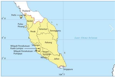 Lakaran Peta Malaysia