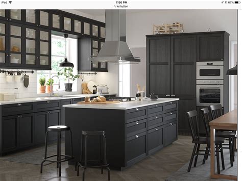 Ikea Black Kitchen Cabinets | Tyres2c