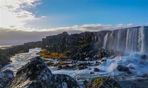 Expose Nature The Stunning Oxararfoss Falls In Thingvellir Iceland