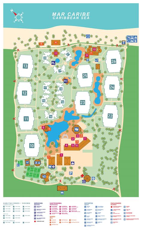 Resort Map Occidental Punta Cana Punta Cana Dr