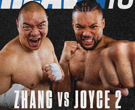 Zhilei Zhang Vs Joe Joyce 2 Complete Results And Fight Card