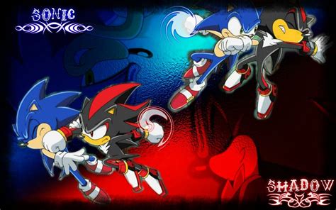 Sonic Vs Shadow Wallpaper By Larythehedgehog09 On Deviantart