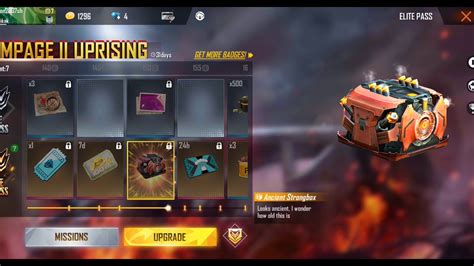 Season 26 of the free fire elite pass, called rampage ii uprising, became available today and will last until july 31. FREE fire Elite pass rampage 2.0 - YouTube