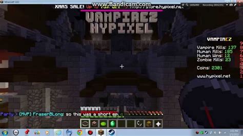 Today i teach you how to connect to the hypixel server in 2020. Hypixels VampireZ - YouTube