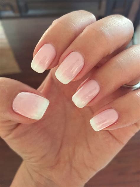 Ombré Shellac Ombre Shellac American Manicure Nails Ombre Nail