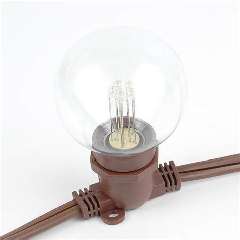 Globe outdoor string & fairy lights. 330' Bulk Heavy Duty Outdoor Light String With ...