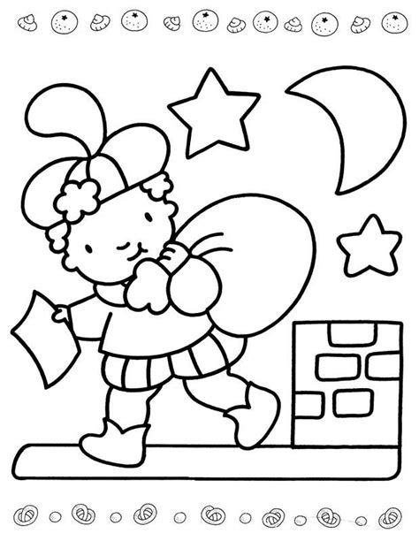 Kleurplaat Sinterklaas Kleurplaat Sinterklaas Kinder Pieten » Animaatjes.nl
