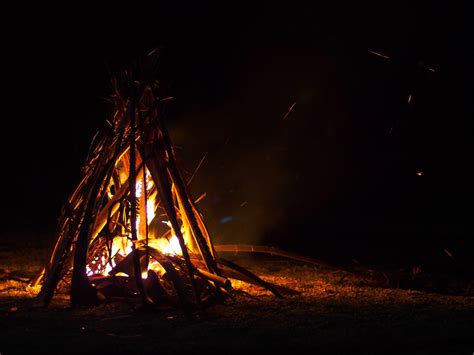 Free Images Light Night Evening Fire Darkness Campfire Bonfire