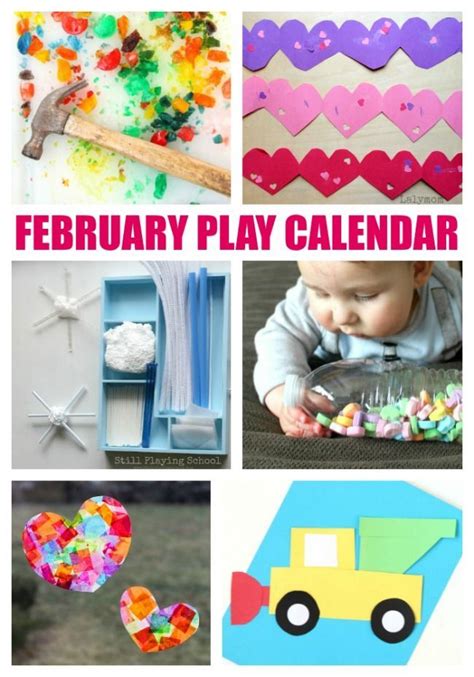 Free February Play Calendar Fun Activities For Toddlers Kids