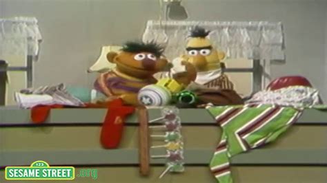 Classic Sesame Street Ernie Cleans Up Fast For 15 Seconds W Ten Second Tidy Music Youtube