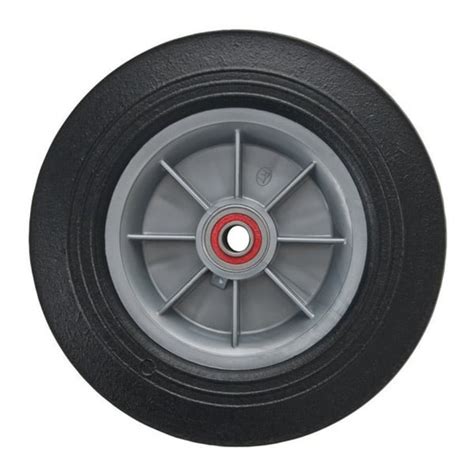 10 Inch Solid Rubber Wheel Ortmayer Materials Handling Inc