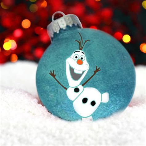 Olaf Frozen Ornament Personalized Ornaments I Like Warm Etsy