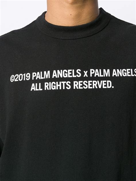 Palm Angels Tröja Med Logotyp Farfetch