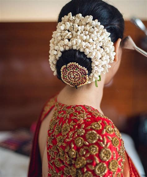 South Indian Bridal Hairstyle Ideas Wavy Haircut