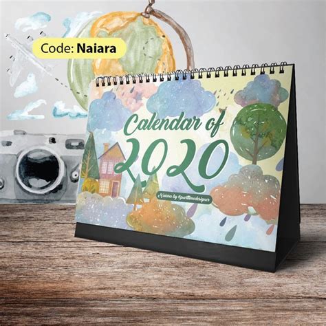 Jual Kalender Lucu 2020 Naiara Planner Calendar Di Lapak Adhe
