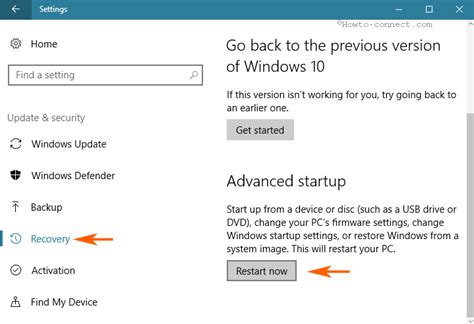 How To Go To Advanced Startup Options In Windows 10