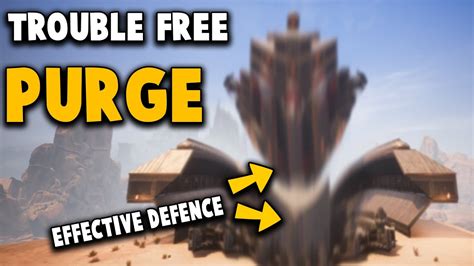 A Successful Purge Test Effective Defence CONAN EXILES YouTube