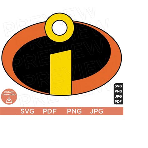 The Incredibles Svg Disneyland Ears Clipart Layered By Color Inspire