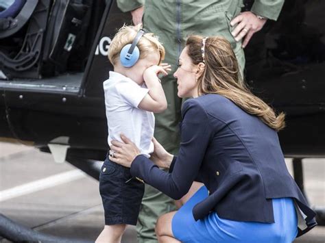 Prince George Joined William And Kate At The International Air Tattoo