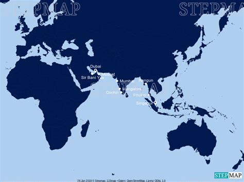 Stepmap Orientseabourns8 Landkarte Für Welt