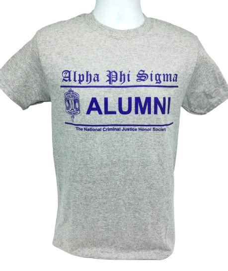 Alpha Phi Sigma Alumni T Shirt