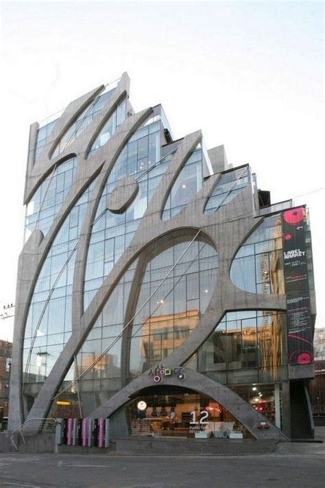 40 Amazing Modern Building Facade Futuristic Architecture Unusual