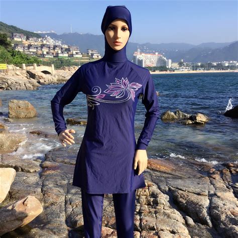 Girls Obeeii Muslim Girls Swimming Costume Modest Islamic Full Cover