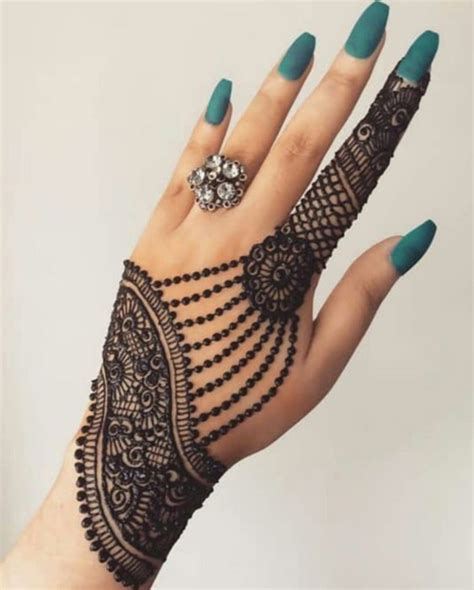 50 Simple Arabic Mehndi Designs For Left Hand Buzz Hippy