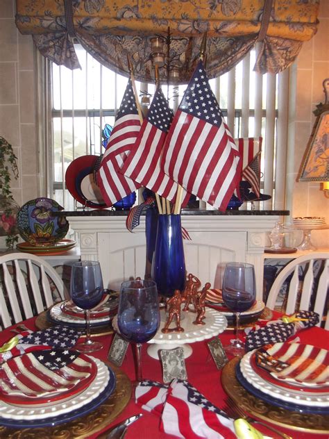 Memorial Day Tablescape 2013 Fourth Of July Crafts For Kids 4th Of